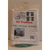 96 Gallon CLEAR Super Big Mouth Trash Bags - 2-MIL