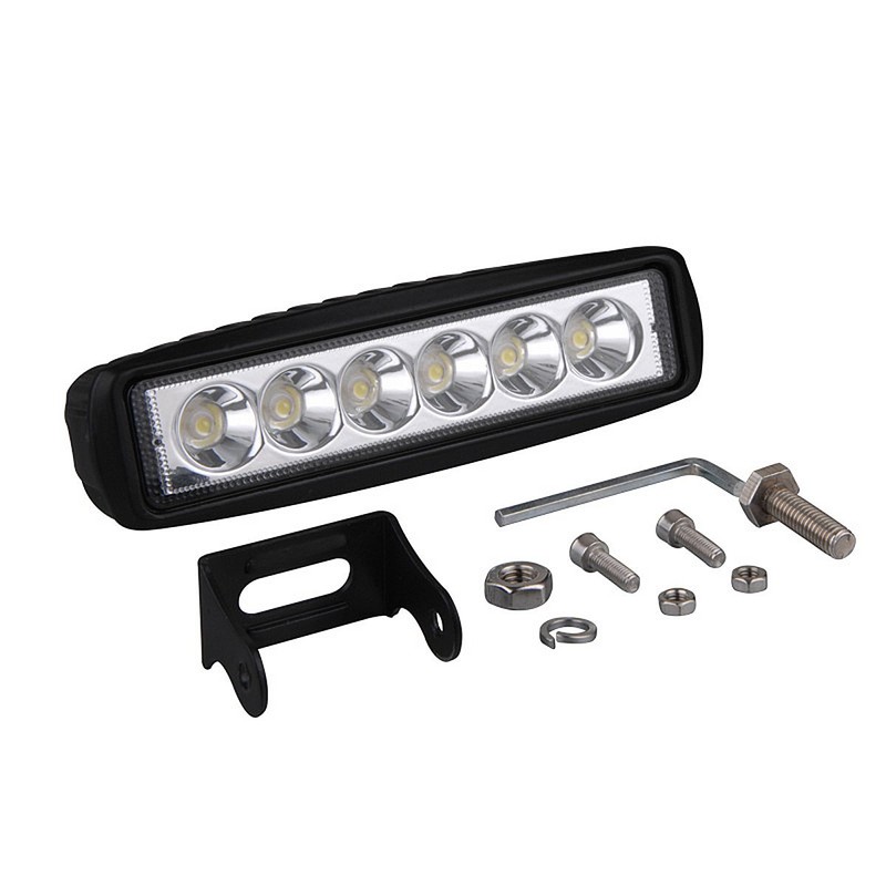 AUXTINGS 6 inch 18W Spot LED Work Light Bar Driving