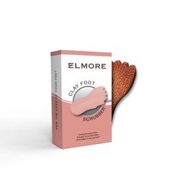 Pumice Stone for Feet – Foot Scrubber - Hard Skin Callus Remover for Heels & Feet – Natural Terra-Cotta Long Lasting Pedicure Exfoliation Tool for Dry, Dead Skin