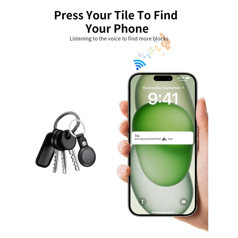 Protective Case for Aowoka Air Tag Tracker Keychain Durable and