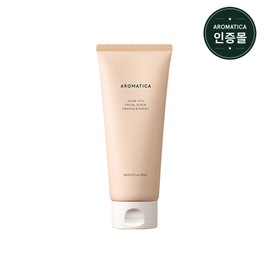 Aromatica Glow Vita Facial Scrub Orange &amp; Neroli 150ml / 아로마티카 글로우 비타 페이셜 스크럽 오렌지&네롤리150ml