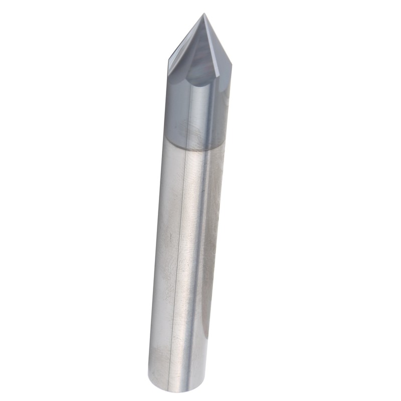 Chamfer End Mill 3 Flute 60° Milling Cutter Tungsten Steel