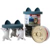 OHMO Dosendeckel Katzenfutter, Universal Silikon Deckel für Dosen für Tierfutter(70g,