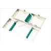 Detachable Sterilization Cassette with Buttons Green German Autoclavable 5 Slot