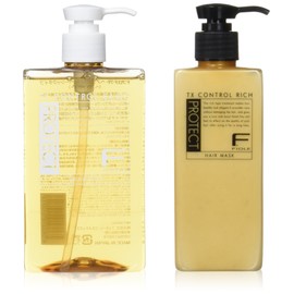 Fiore F Protect Shampoo Basic 10.1 fl oz (300 ml) Mask Rich 7.1 oz (200 g) Set