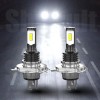 SHYFRULT For Chevy-Pickup 1981-87 C10 K10 Blazer 4x6" LED Headlights