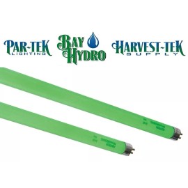 Spectralux GREEN T5 24w 2' HO Lamp, Plant Safe Lighting SAVE $$ W/ BAY HYDRO $$