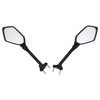 FOVPLUE Long Rear View Mirrors,Motorcycle Left and Right Mirrors Adjustment