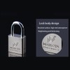 Stainless Steel Keyed Padlock 50mm, Short Shackle Security Locks with