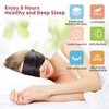 Keeshibao 3-Pack Silk Eye Masks for Sleep, Sleep Mask for