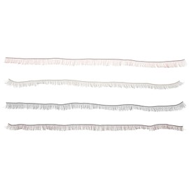 WOONEKY 4pcs Doll Eyelash Strips DIY Faux Eyelashes for Dolls Tea Adorable Accessories for Creative Play