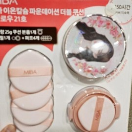 Miba 미바 이온 칼슘 파운데이션 더블 쿠션 글루우 21호 tx67889 Miba Ion Calcium Foundation Double Cushion Glow No. 21 tx67889