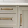 khtumeware 5 Pack 8 Inch(203mm) Antique Brass Cabinet Pulls, Cabinet