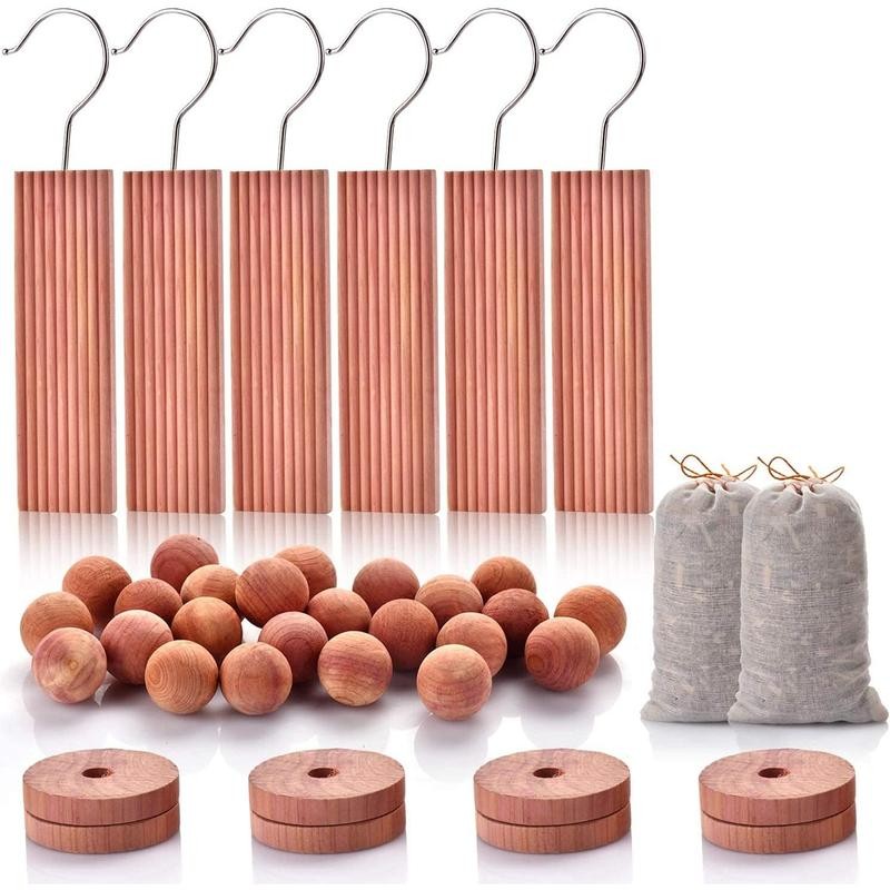 Cedar Blocks for Clothes Storage, Cedar Wood Chips and Balls