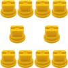 10Pcs Flat Fan Spray Tip, 0.2mm Pore,110 Degree Plastic Nozzle