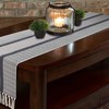 Yugarlibi Table Runner Grey, Dining Table Runner Geometric, Coffee Table
