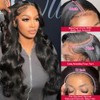 13x6 HD Lace Front Wigs Human hair Pre Plucked 180