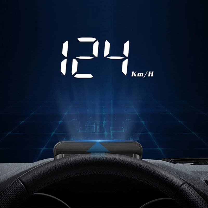 OBD2 HUD Head-Up Display Multifunction Display with Alarm Fatigue Driving