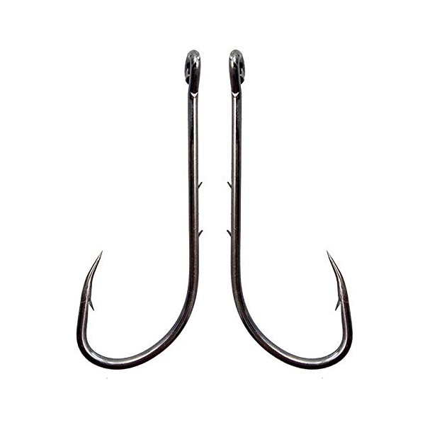 Baitholder Fishing Hooks Long Shank Beak Baitholder Hooks 100Pcs Black