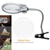 POPSTORE LED Light Clip Type Hose Light Table Top Magnifier