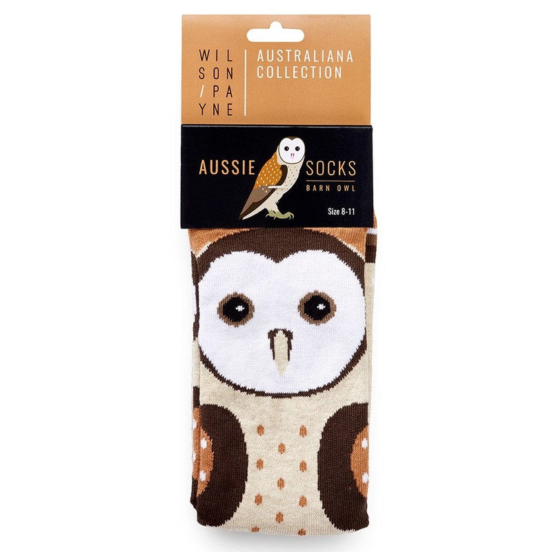 Wilson Payne Down Under Socks - Barn Owl, 2-8
