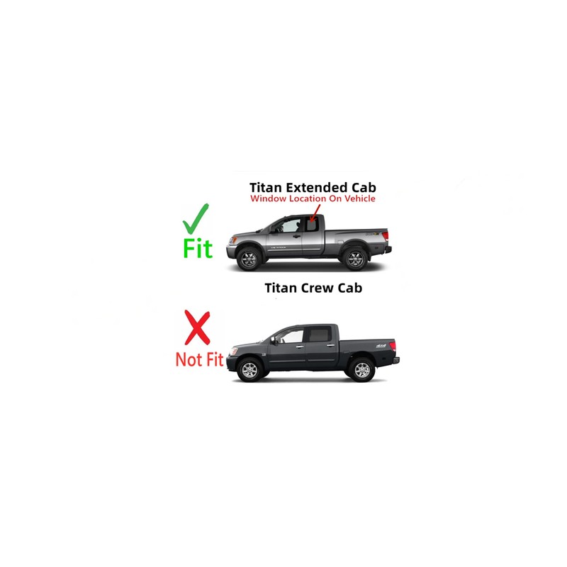Driver Left Side Rear Quarter Window Quarter Glass Compatible with