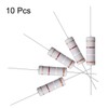 sourcing map Metal Oxide Film Resistor Axial Cable 3.9 KOhm