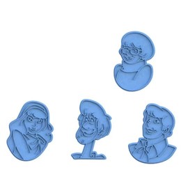 Scooby Dog Cookie Cutter & Stamp