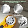 45mm Rotary Cutter Blades 10Pcs by Zyphioca, Fits Fiskars, OLFA,