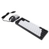 61 Key RGB Illuminated Keyboard with Mouse Multi Color LED