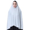 Ababalaya Women's Elegant Modest Muslim Islamic Ramadan Soft Lightweight Jersey