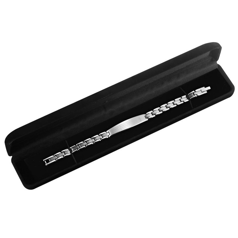 Willis Judd English The Serenity Prayer Womens Titanium Magnetic Bracelet