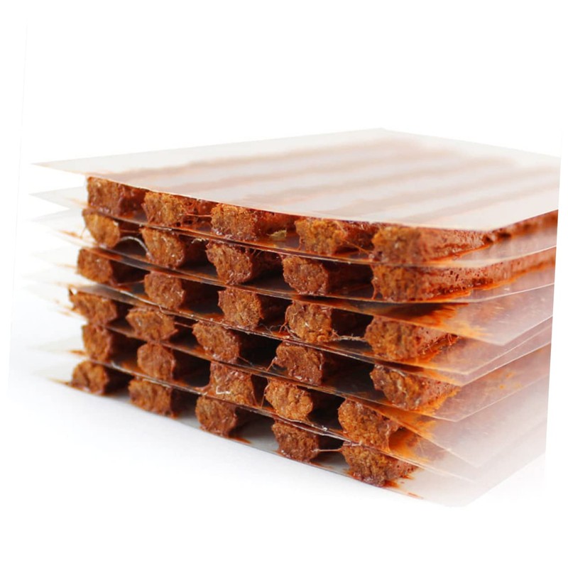 GRIRIW 30pcs Motorcycle Car Tire Repair Strip Sealer Patch Tubeless