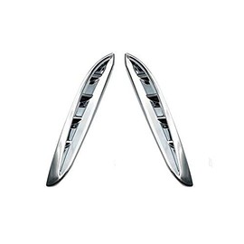 MEKOMEKO Toyota Harrier 80 Series Fog Lamp Garnish, Front Fog Garnish, Front Lamp Cover, Front Corner Lamp, Front Bumper Cover, Exterior Parts, TOYOTA HARRIER 80 Series, June 2020, Present ABS Easy