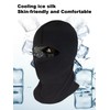J-RACING® Wide Field of Vision Balaclava, Black, One Size