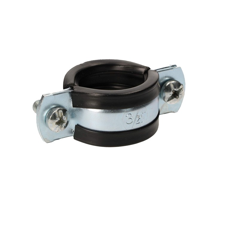 KOTARBAU® Set of 10 Pipe Clamps 3/4 Inch with Rubber