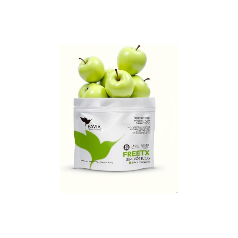 Probióticos Vivos FreeTX en Biogel con Fibra y Prebióticos Apoyo