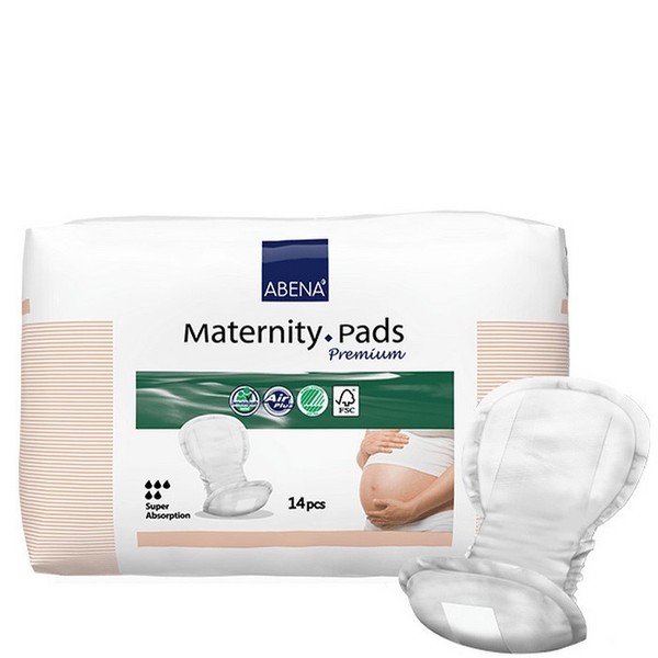Abena Maternity Super Pads, 14pcs