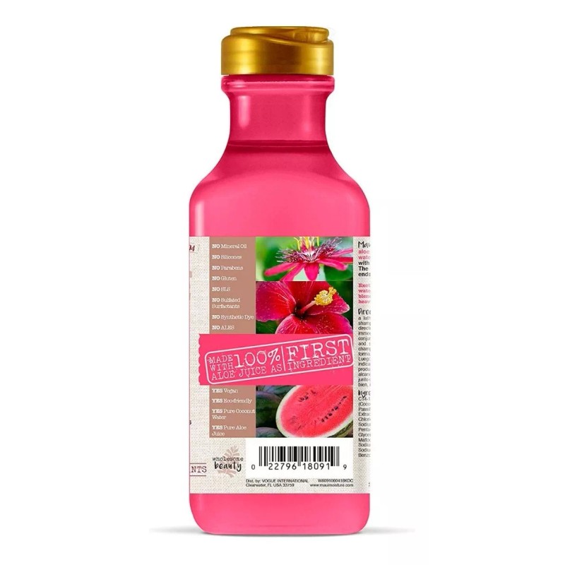 Maui Moisture Acondicionador Maui Moisture Agua De Hibiscus 385ml