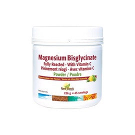 New Roots Herbal Magnesium Bisglycinate Powder, 454g