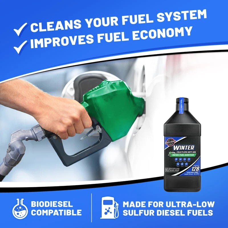 Opti-Lube Winter Formula Diesel Fuel Additive - Quart Treats up