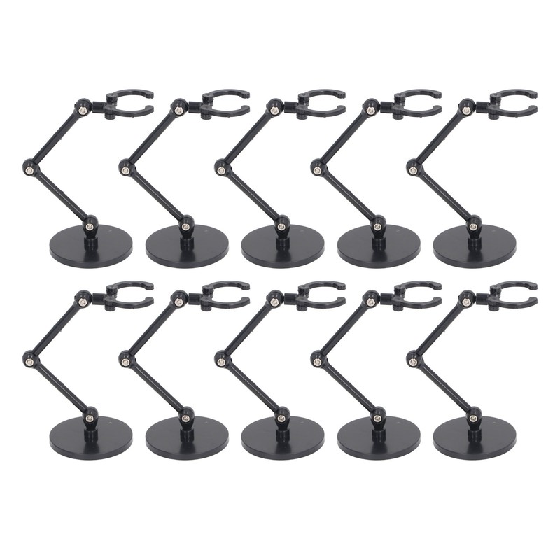 10 Sets Doll Stands Display Holders Action Figure Stand Mini