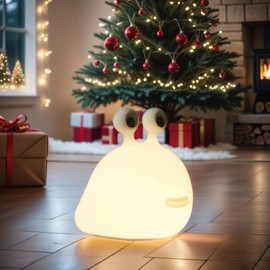 HPYDIY Cute Slug Kids Night Light,Silicone lamp for Kids USB Rechargeable Table lamp Funny Animal Lamp Portable LED Lamps for Breastfeeding Dorm Room Decor for Christmas Gift Baby Kids Girls Teens