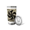 Carving Pinwheel Spinning Wind Rotation Swirl Stainless Steel Insulated Tumbler