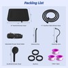 Hibbent Upgraded 13'' Shower Head Combo, High Pressure 5 Spray