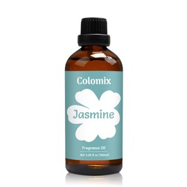 3.38 Fl.Oz Fragrance Oil, Premium Jasmine Oil for Candle Making, Soap Supplies and More DIY Projects, Essential Oils for Diffusers for Home, Luxurious Floral Scent Gift Oils