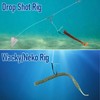 Dr.Fish 30 Pack Weedless Drop Shot Hooks Wide Gap Wacky