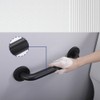 Jakarda 2pack Textured Handicap Grab Bar for Shower, Shower Handles