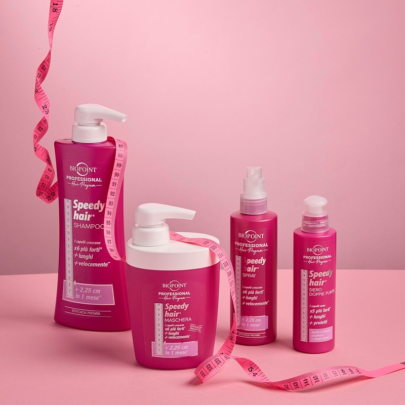 BIOPOINT Speedy Hair - Spray Capelli Senza Risciacquo, Crescita più