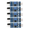5PCS IR Infrared Obstacle Avoidance Sensor Module,Adjustable and Easy to